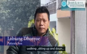 Mr. Lobsang Dhonyoe - Patient Testimonial for Total Hip Replacement Surgery in Delhi - Joint & Bone Solutions
