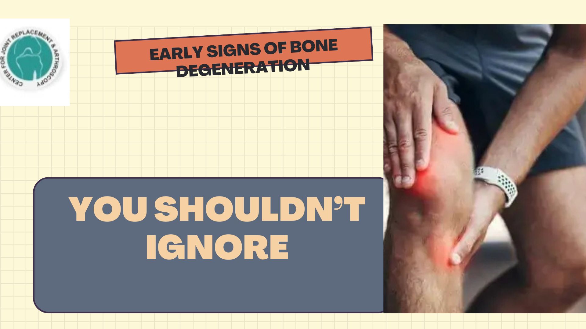 Read more about the article Early Signs of Bone Degeneration You Shouldn’t Ignore